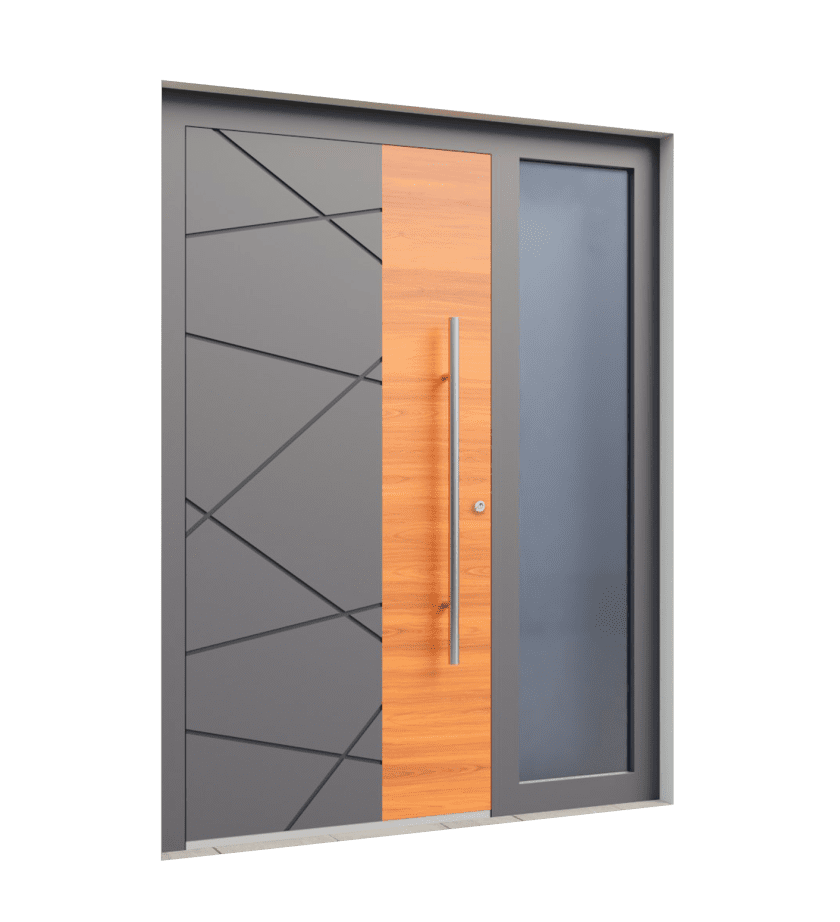 Alu Door NATUR LINE 01 - Ramen en Deuren Profielen in Aluminium, PVC en Hout - Raam Profiel