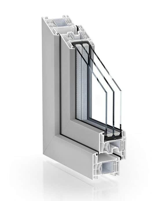 Kommerling PVC - Window and Door Profiles in Aluminum, PVC and Wood - Window Profile