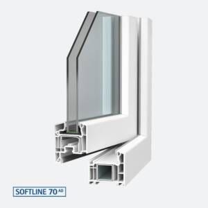 VEKA SOFTLINE 70 AD - Profilés de fenêtres et de portes en aluminium, PVC et bois - Profilé de fenêtre