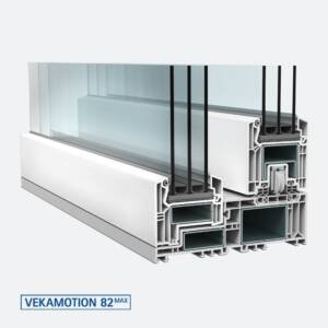 VEKA VEKAMOTION 82 MAX - Profilés de fenêtres et de portes en aluminium, PVC et bois - Profilé de fenêtre