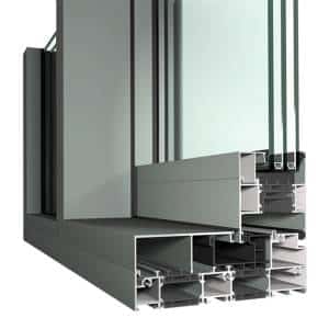 MasterPation Sliding 002 - Window and Door Profiles in Aluminum, PVC and Wood - Window Profile