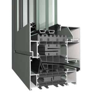 masterline 10 hi functional 3d 2nd vent detail - Window and Door Profiles in Aluminum, PVC and Wood - Window Profile