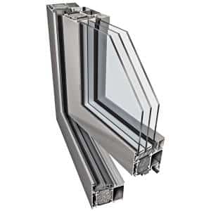 PE68HI okno - Window and Door Profiles in Aluminum, PVC and Wood - Window Profile