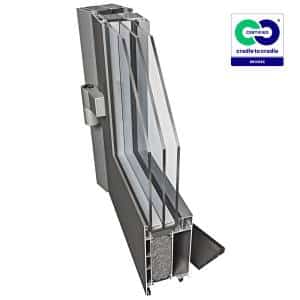 PE78NHI drzwi C2C - Profilés de fenêtres et de portes en aluminium, PVC et bois - Profilé de fenêtre