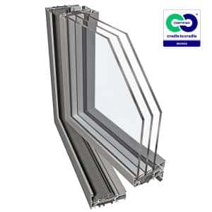 PE78N Slim C2C - Window and Door Profiles in Aluminum, PVC and Wood - Window Profile