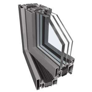 PE78N okno RC4 - Window and Door Profiles in Aluminum, PVC and Wood - Window Profile