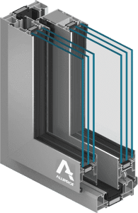 mb 59hs 26 fr - Profilés de fenêtres et de portes en aluminium, PVC et bois - Profilé de fenêtre