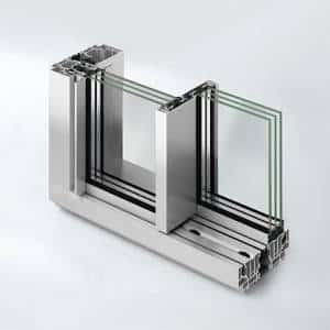 schuco aluminum AS PD 75.HI Access Line - Window and Door Profiles in Aluminum, PVC and Wood - Window Profile