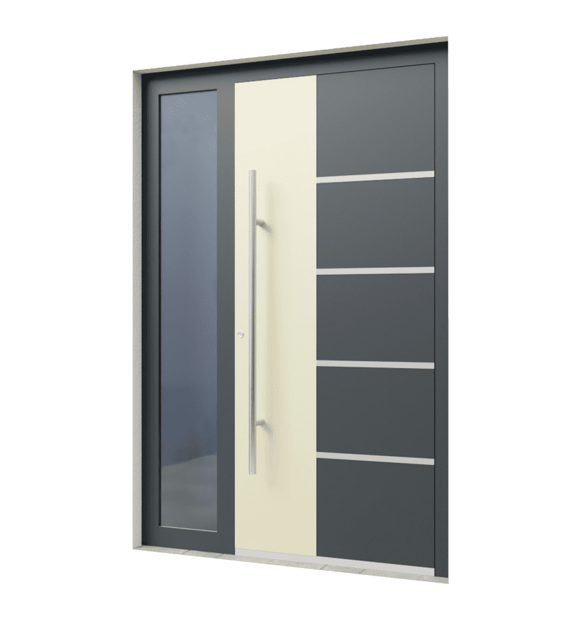 Alu Door SMART LINE 02 - Window and Door Profiles in Aluminum, PVC and Wood - Window Profile