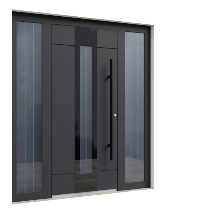 Alu Door 3D DOORS G48 - Window and Door Profiles in Aluminum, PVC and Wood - Window Profile